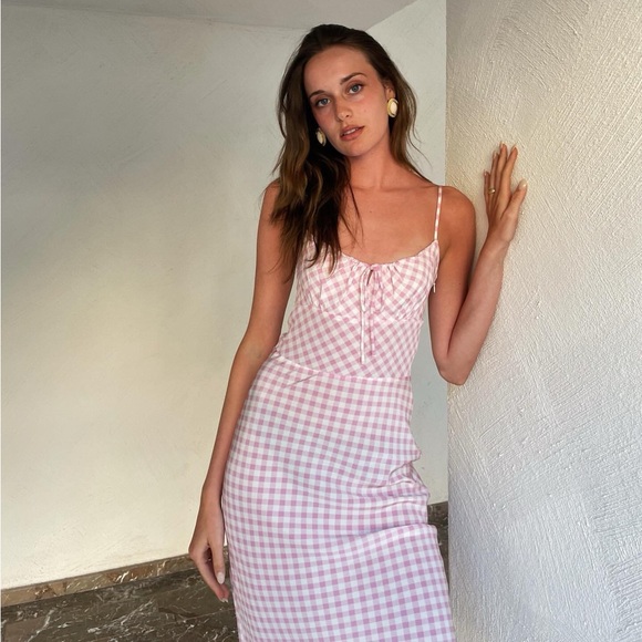 Realisation Par the Elsa dress in Pink Gingham size M 🍬 - Picture 1 of 9
